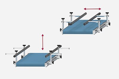 Seitenführung PVC-U Förderband